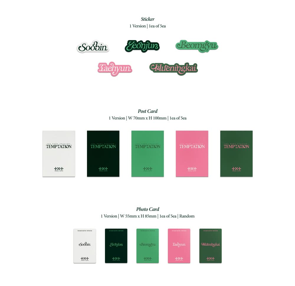 TXT - The Name Chapter: TEMPTATION Lullaby Ver. (Random) - K-pop