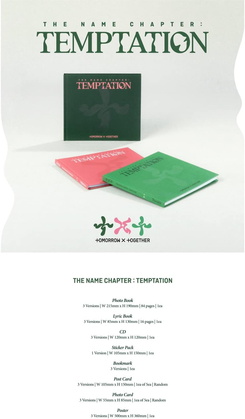 TXT - The Name Chapter: TEMPTATION (Random) - K-pop
