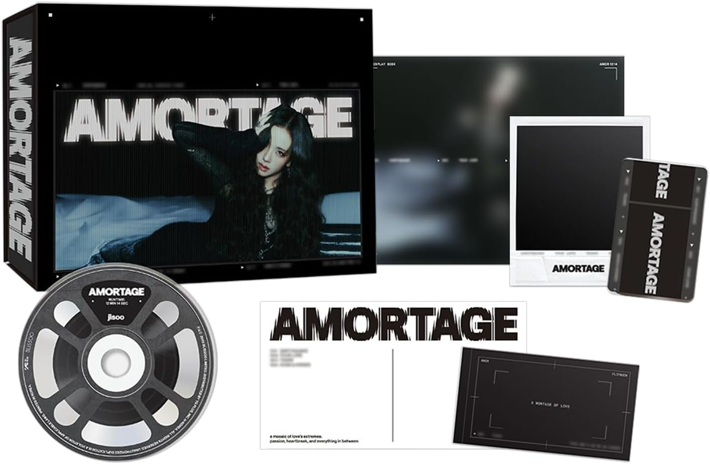 BLACKPINK JISOO - AMORTAGE (Exclusive Edition) - K-pop
