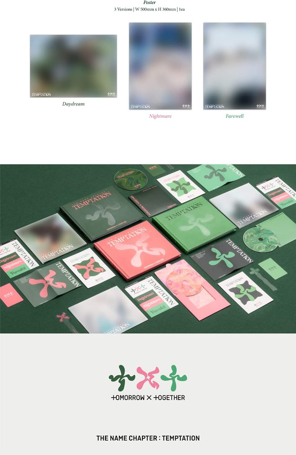 TXT - The Name Chapter: TEMPTATION (Random) - K-pop