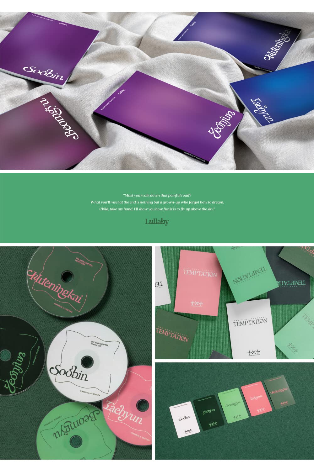 TXT - The Name Chapter: TEMPTATION Lullaby Ver. (Random) - K-pop