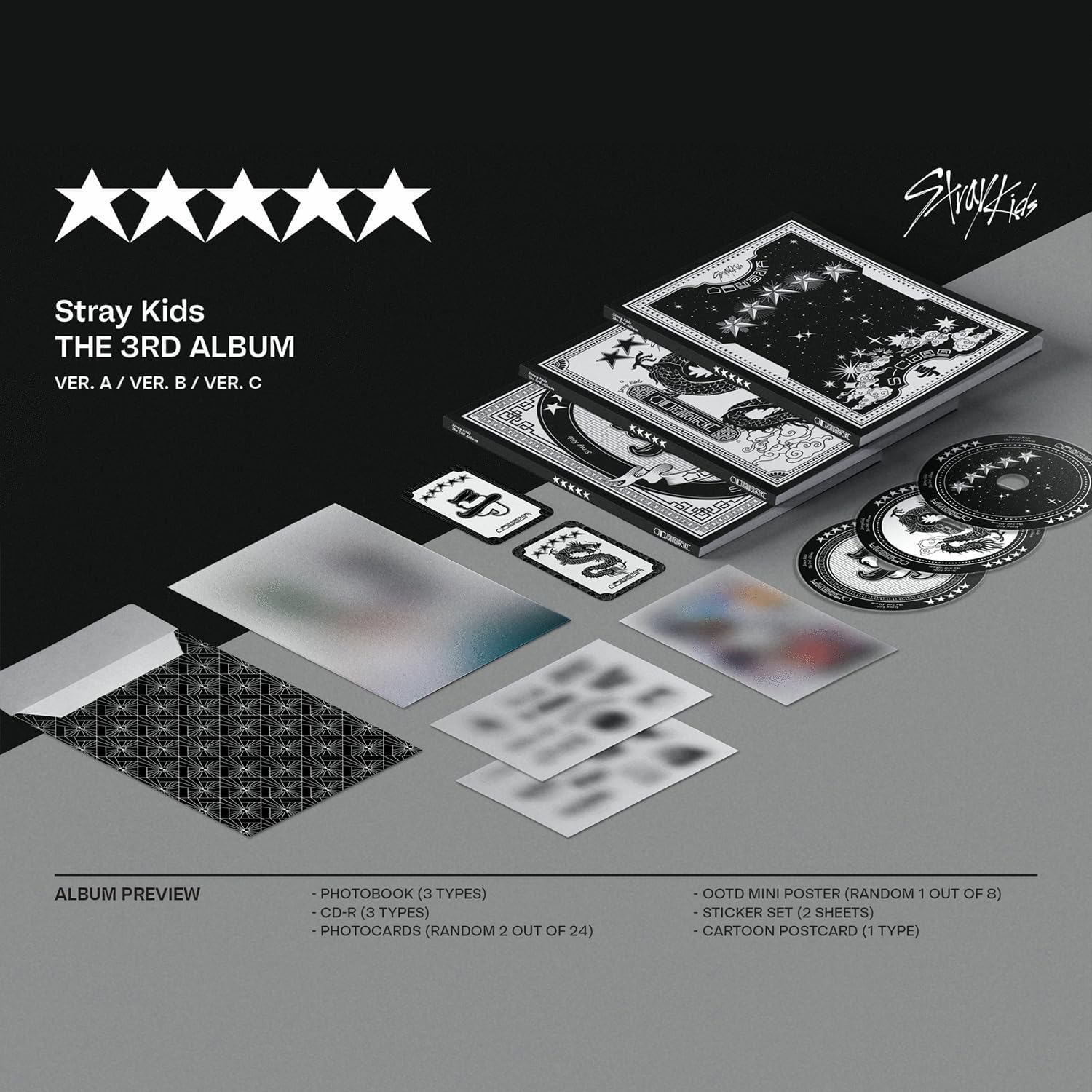 Stray Kids - 5-STAR Standard Version (Random) - K-pop