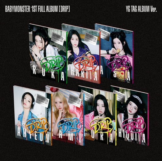 BABYMONSTER - DRIP YG Tag Version (Random) - K-pop
