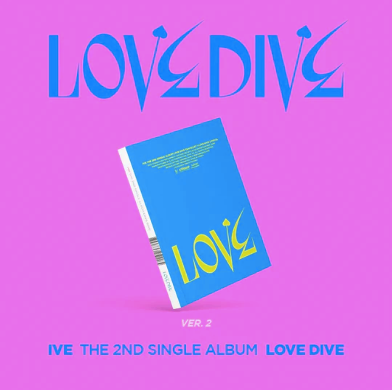 IVE - LOVE DIVE 2ND SINGLE ALBUM - K-pop
