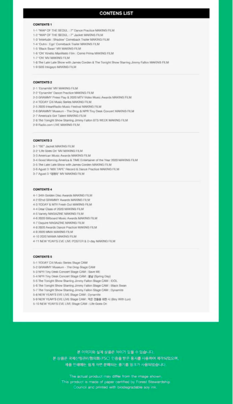 BTS - BTS Memories of 2020 (Digital Code Version) - K-pop