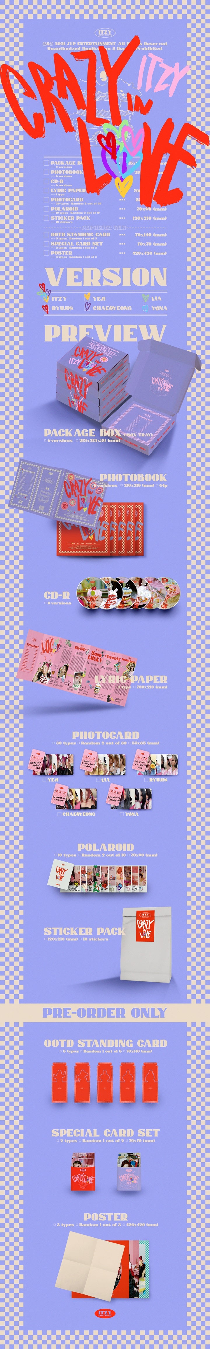 ITZY - CRAZY IN LOVE (Random) - K-pop