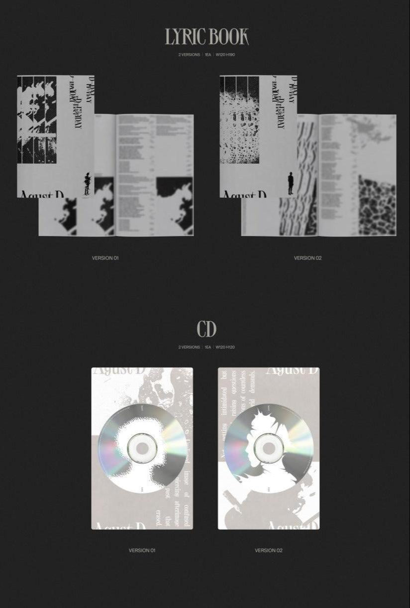 Agust D - D-DAY - K-pop