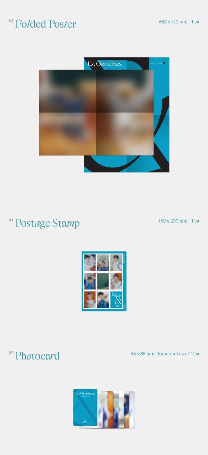 BTS - Special 8 Photo-Folio Us, Ourselves, and BTS (We Set Version) 1RA IMPRESIÓN - K-pop