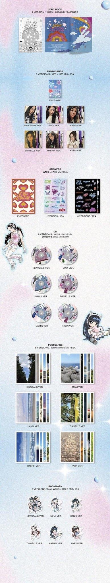 NewJeans - 2nd EP 'Get Up' (Bunny Beach Bag ver.) (Target Exclusive, CD) - K-pop