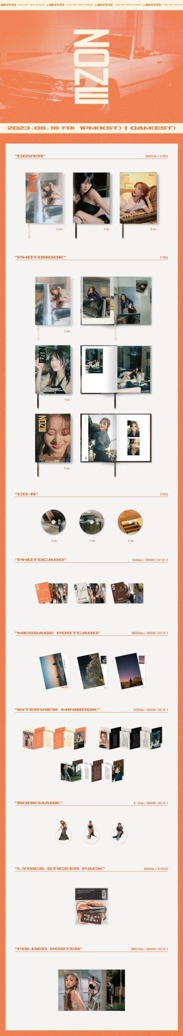 TWICE JIHYO - ZONE 1ST MINI ALBUM - K-pop